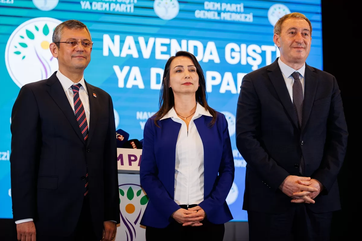 CHP Genel Başkanı Özgür Özel, DEM Parti'yi ziyaretinde konuştu: - Haber 1