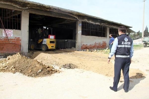 Tehlikeli kimyasal atık deposu boşaltıldı