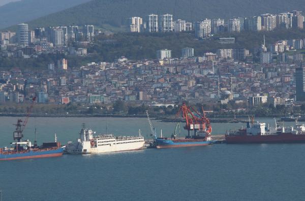Samsun’u gemi ile getirilen ithal büyükbaşların kokusu sardı