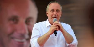 CHP Cumhurbaşkanı adayı Muharrem İnce ile Cumhurbaşkanı ve Ak Parti