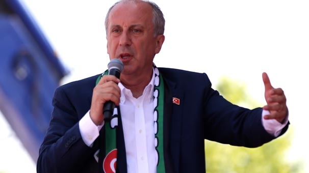 CHP Cumhurbaşkanı adayı Muharrem İnce: “16 yıldır Türkiye’yi yönetiyor, ama 3 tane proje açıkladı”