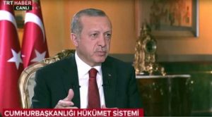TRT1, TRT Haber, TRT World ortak yayınında konuşan Cumhurbaşkanı Recep