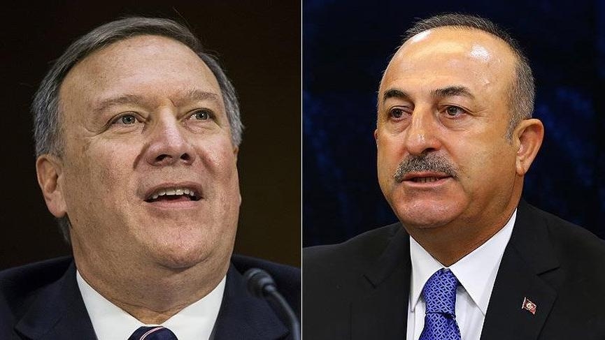 Bakan Çavuşoğlu, Pompeo ile görüştü