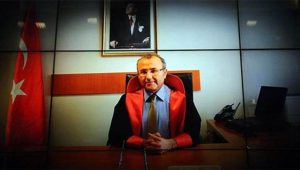 Şehit Cumhuriyet Savcısı Mehmet Selim Kiraz'ın İstanbul Adalet Sarayı'ndaki makam