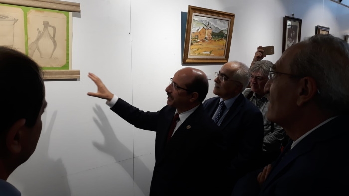 Hakim Ahmet Güler’den şehit savcı Mehmet Selim Kiraz için resim sergisi
