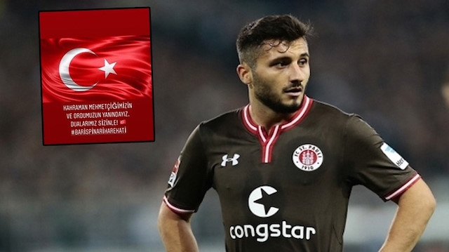 Barış Pınarı Harekatına destek veren Türk futbolcuya Almanya’da baskı