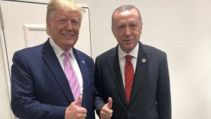 Cumhurbaşkanı Recep Tayyip Erdoğan, Amerika Birleşik Devletleri Başkanı Donald Trump