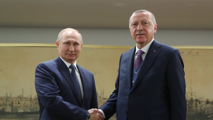 Erdoğan-Putin görüşmesi başladı