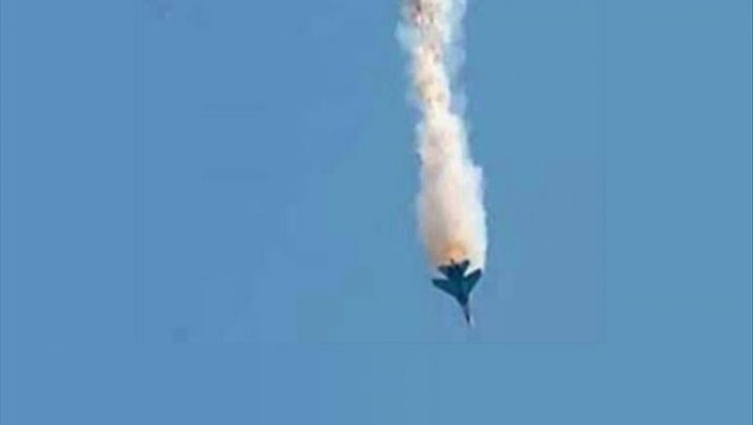 Milli Savunma Bakanlığı açıkladı: Suriye rejimine ait savaş uçağı düşürülmüştür
