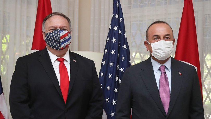 Dışişleri Bakanı Mevlüt Çavuşoğlu, ABD Dışişleri Bakanı Mike Pompeo ile bir araya geldi