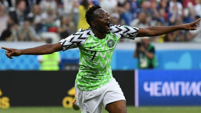 Nijeryalı futbolcu Ahmed Musa’dan mesaj geldi