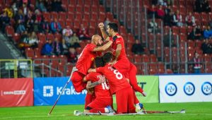 2021 EAFF Avrupa Ampute Futbol Şampiyonası finalinde İspanya ile karşılaşan