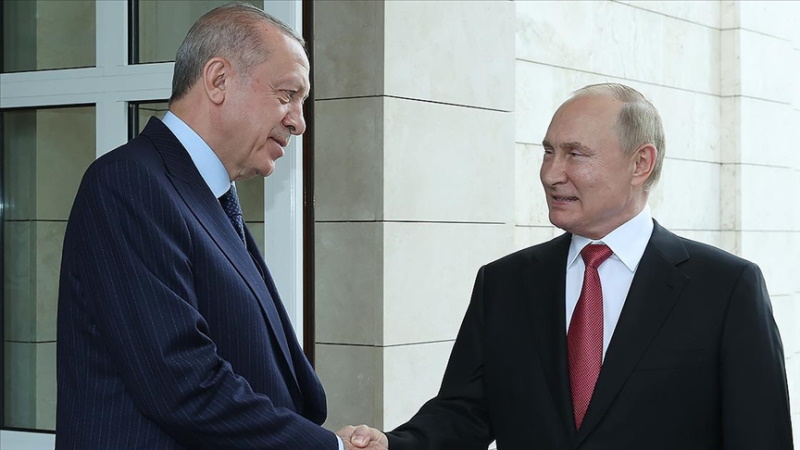 “Mevkidaşım Putin ile verimli bir görüşme gerçekleştirdik”