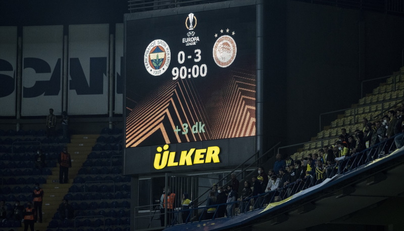 Fenerbahçe, büyük hayal kırıklığı yarattı: 1-3