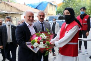 ELAZIĞ (AA) – Türk Kızılay Genel Başkanı Kerem Kınık, "Elazığ'a