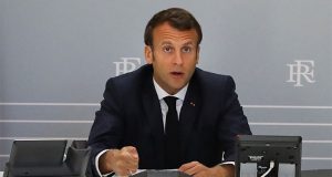 Fransa Cumhurbaşkanlığı Ofisi, Cumhurbaşkanı Emmanuel Macron ile ABD Başkanı Joe