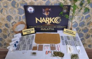 MALATYA (AA) – Malatya'da düzenlenen uyuşturucu operasyonunda gözaltına alınan 9