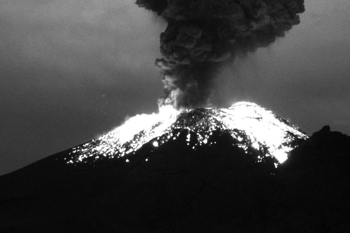 Popocatepetl Yanardağı’ndaki patlamalar korkuttu