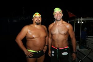 ADANA (AA) – Adana'da, 1. İskenderun Körfezi Açık Deniz Yüzme