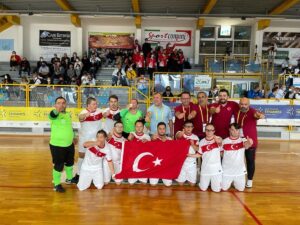 - Özel Sporcular Down Futsal Milli Takımı, finalde Portekiz'i 6-0