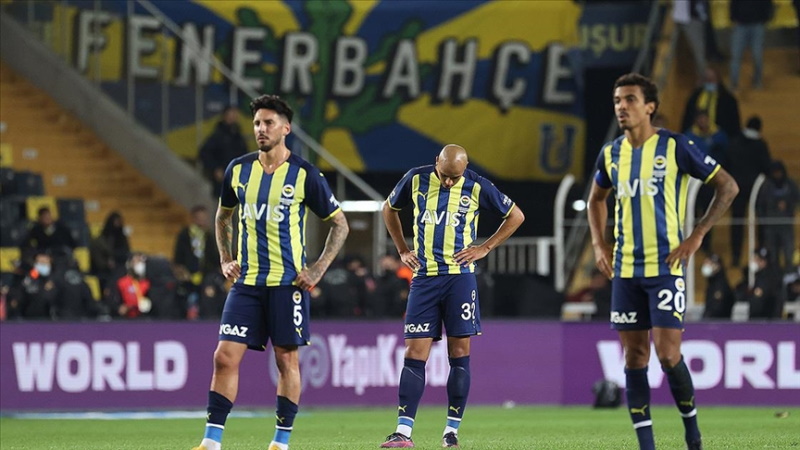 Fenerbahçe, ligde üst üste 2. mağlubiyetini yaşadı