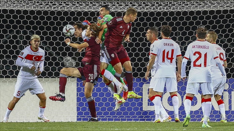 Türkiye, deplasmanda Letonya’yı son anda yendi: 2-1