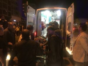 ADIYAMAN (AA) – Adıyaman'ın Kahta ilçesinde otomobille çarpışan motosiklet sürücüsü