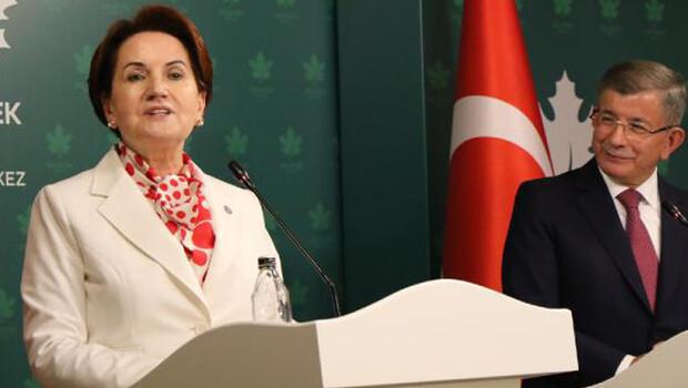 Akşener’den Davutoğlu’na ziyaret