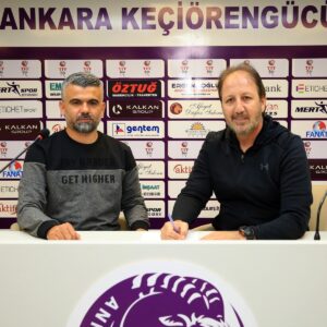 ANKARA (AA) – TFF 1. Lig ekiplerinden Ankara Keçiörengücü, teknik