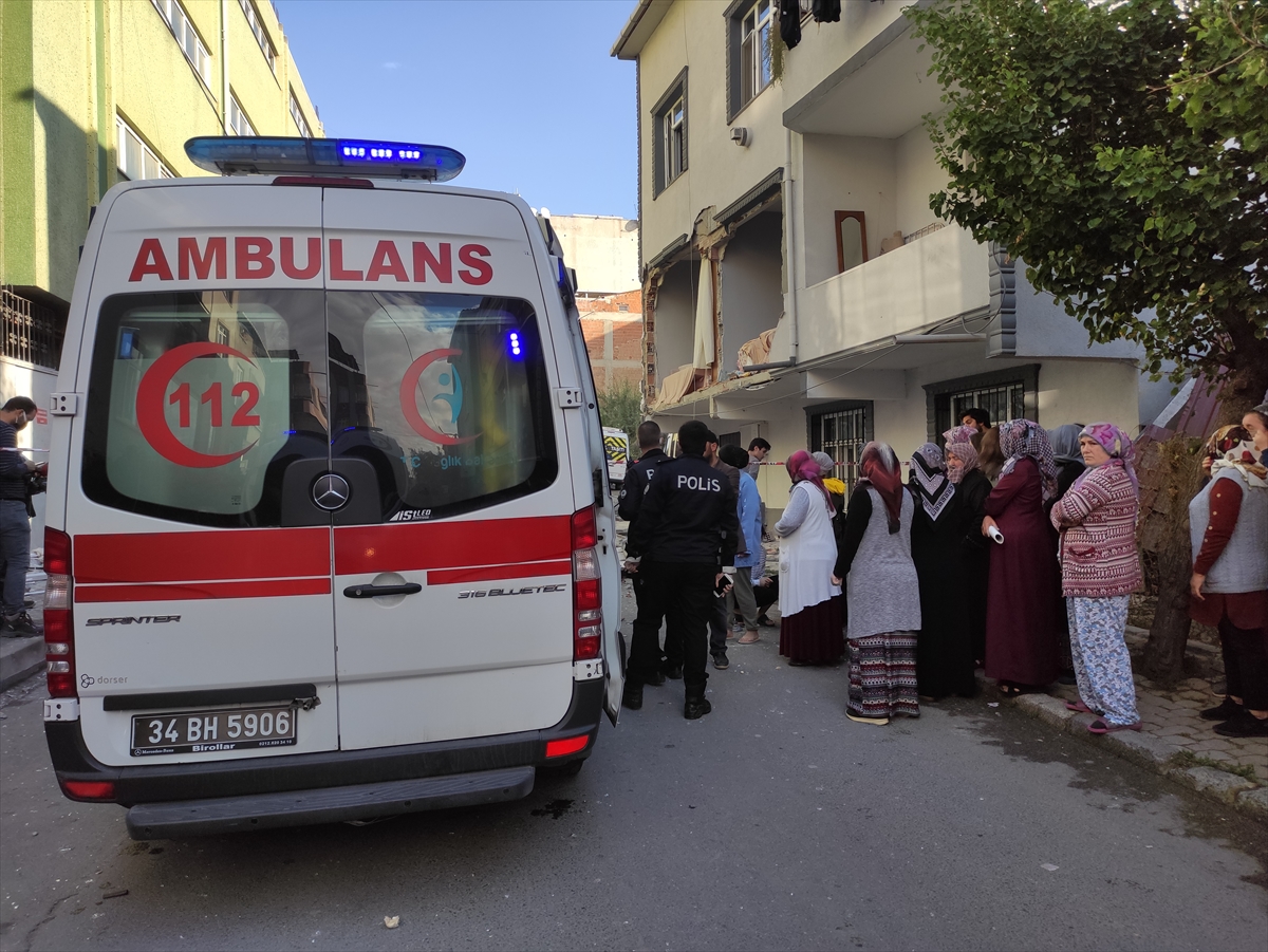 Avcılar'da tüp patlamasında 1 kişi yaralandı