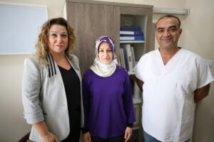 AYDIN (AA) – Aydın'da 36 yaşındaki Burcu Kuşaksız'ın leğen kemiğinde