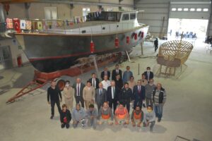 BALIKESİR (AA) – Balıkesir'in Ayvalık ilçesinde, Pakmaya Kenan Kaptan Denizcilik