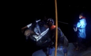 BALIKESİR (AA) – Balıkesir'de, Yunanistan unsurlarınca Türk kara sularına itilen