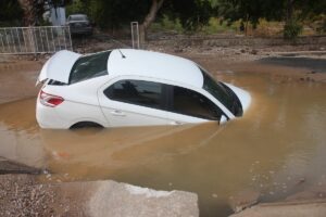 MUĞLA (AA) – Muğla'nın Bodrum ilçesinde içinde bulundukları otomobil, içme