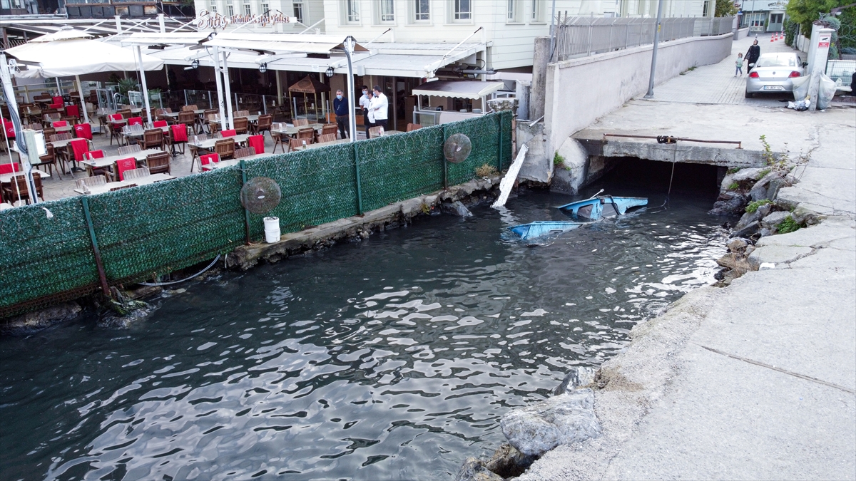 Boğaz'a dökülen derenin kötü kokusuna vantilatörlü çözüm