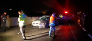 DÜZCE (AA) – D-100 karayolu Bolu Dağı Düzce kesiminde, otomobilin