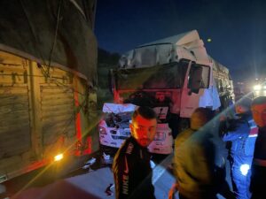 - Yaralı sıkıştığı yerden itfaiye ekiplerince çıkarıldı