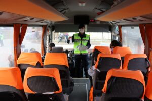 BOLU (AA) – Bolu İl Jandarma Komutanlığı ekipleri, taşımalı eğitim