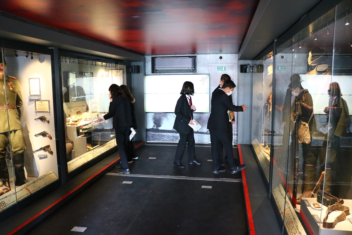 “Çanakkale Savaşları Mobil Müzesi” Tekirdağ'da ziyarete açıldı