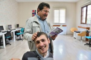 ÇORUM (AA) – KEMAL CEYLAN – Çorum'da serebral palsi (beyin