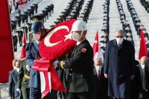 ANKARA (AA) – Cumhurbaşkanı Recep Tayyip Erdoğan başkanlığındaki devlet erkanı,