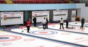 ERZURUM (AA) – Curlingde 2022 Kış Olimpiyat Oyunları ön eleme
