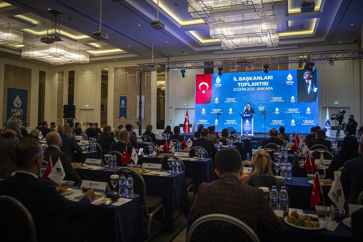DEVA Partisi Genel Başkanı Babacan, partisinin il başkanları toplantısında konuştu: