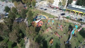 DÜZCE (AA) – Düzce Belediyesi tarafından yapımı tamamlanan, içerisinde "Millet