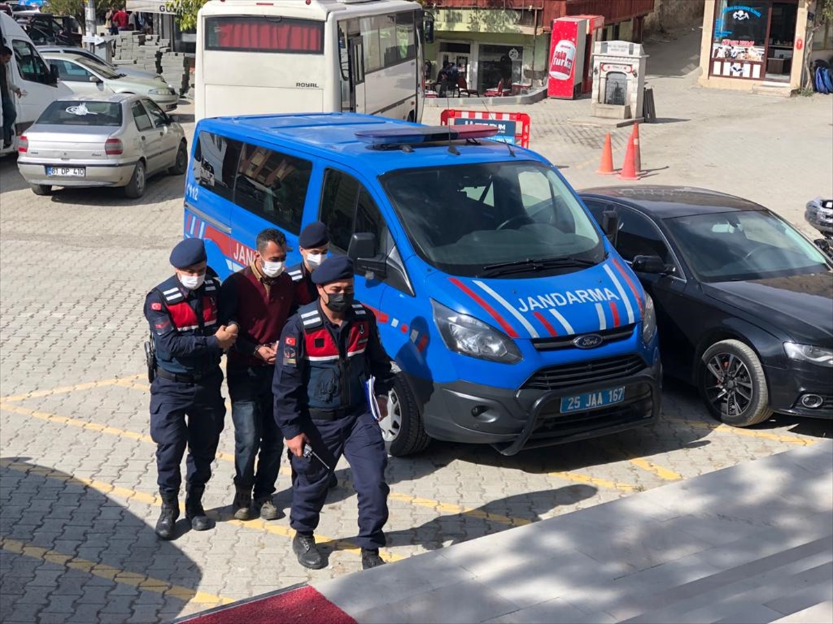 Erzurum'da elektrik kablosu çaldığı iddia edilen kişi tutuklandı