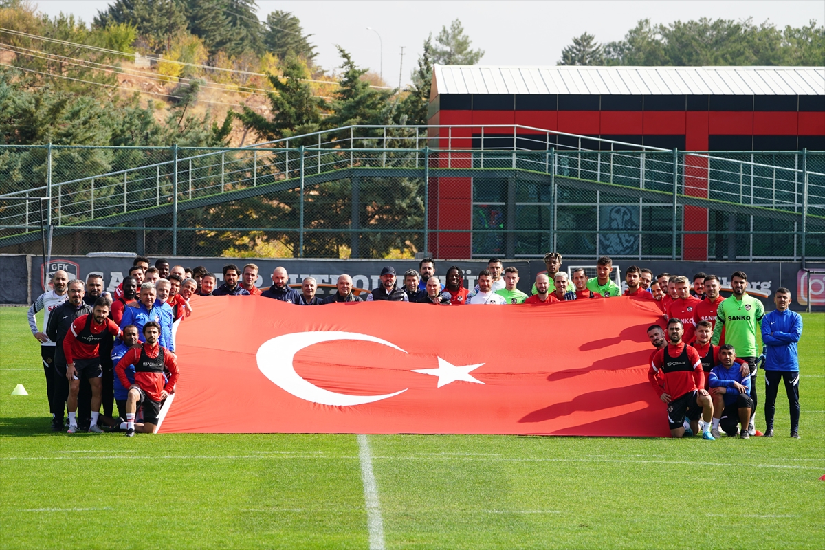 Gaziantep FK, Galatasaray maçının hazırlıklarını sürdürdü