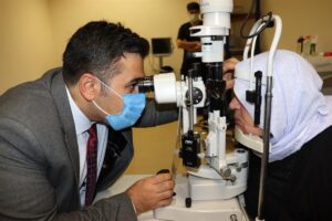 ŞANLIURFA (AA) – Irak'ta gözündeki tümör nedeniyle gördüğü tedaviden sonuç