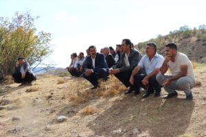 BATMAN (AA) – Batman'ın Kozluk ilçesi Beşkonak köyünde, Şeman mezrası