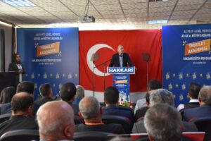 HAKKARİ (AA) – İçişleri Bakanı Süleyman Soylu, "Türkiye'nin ayakta durmasına,