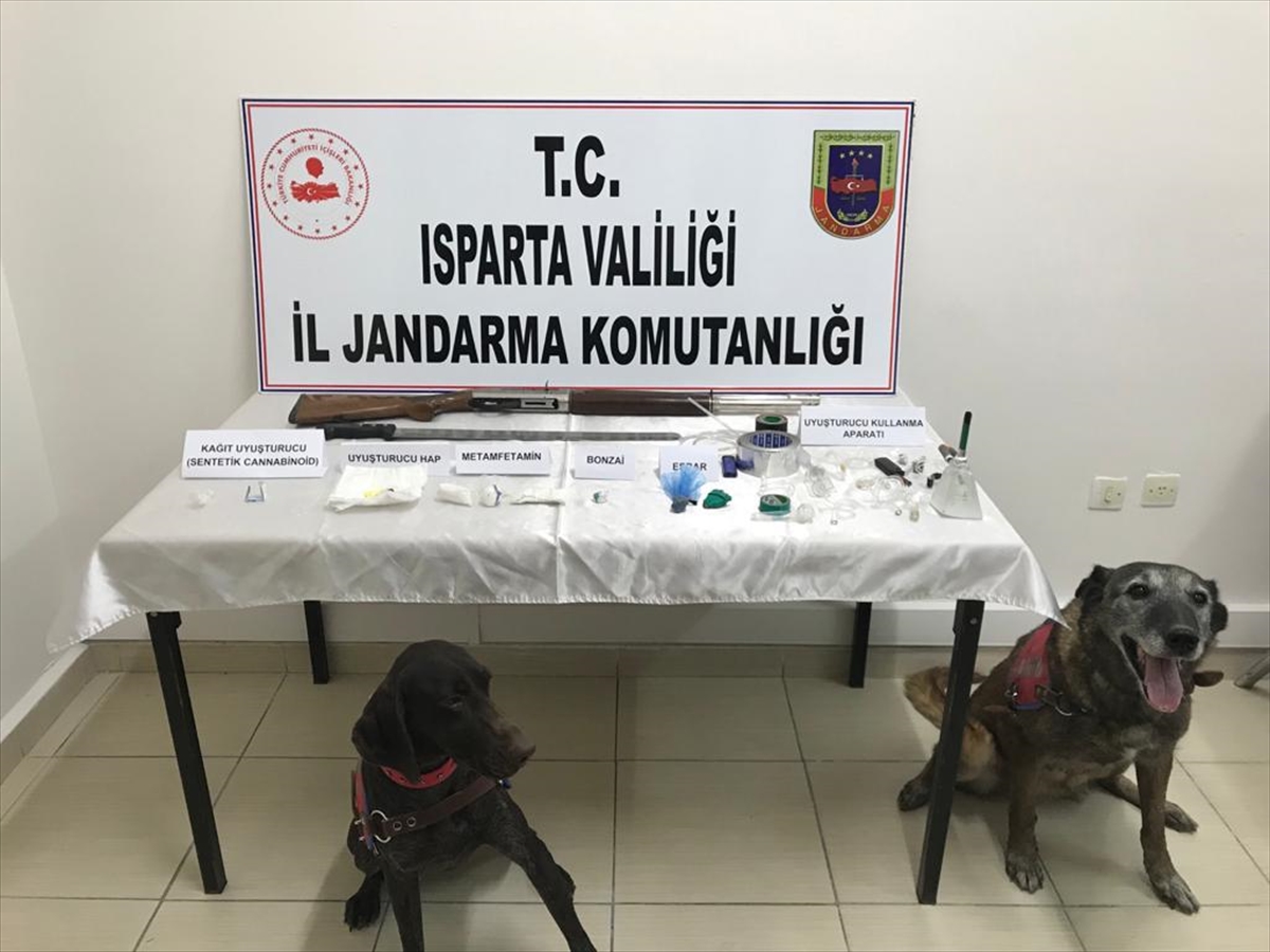 Isparta'da uyuşturucu operasyonunda bir kişi tutuklandı